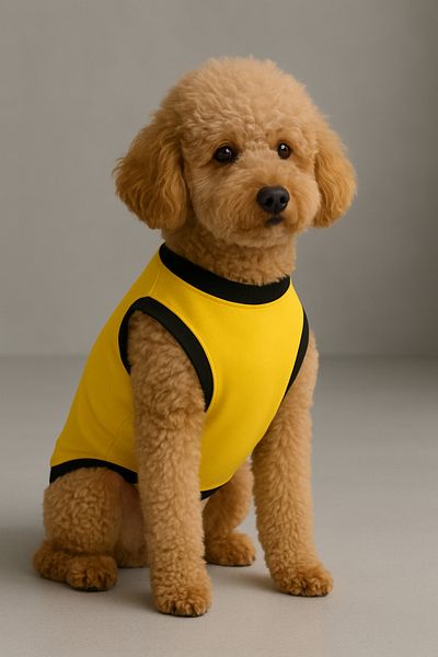 Monopetz New Season Dog and Cat Outfit - Plain Yellow