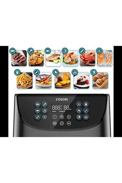 COSORI Premium 5.5l Air Fryer Fritöz Siyah