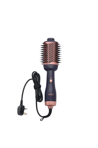 waya وايا مجفف شعر فرشاة استشوار ازرق