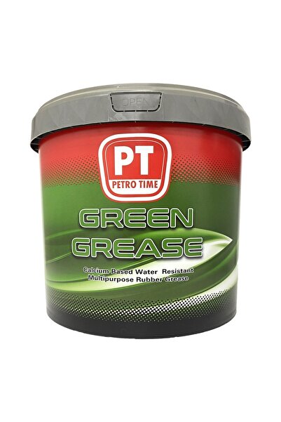 Petro Tıme Kauçuklu Yeşil Gres 14 Kg Plastik Kova Gres -suya Karşı Dayanıklıdır