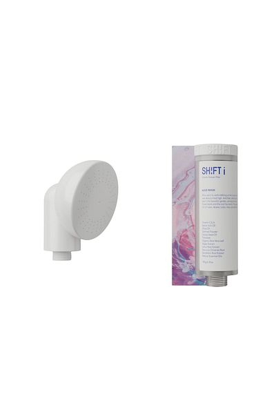 SHIFT Shower head with shift filter, Alice scent for travelers, with vitamin extract, and easy installation