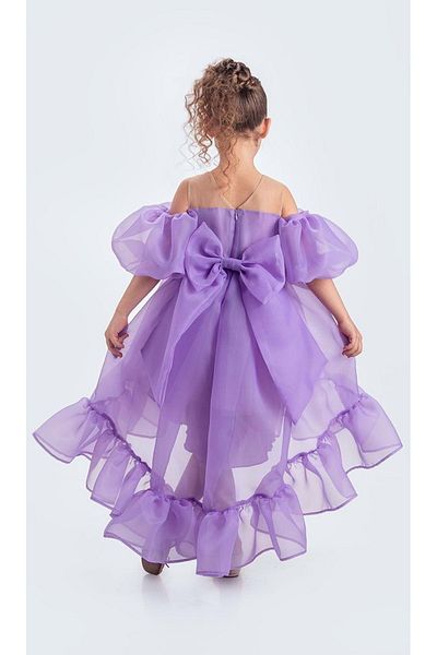 Mnk Baby&Kids Rochie de seara pentru fete Arisvi M00738 LILA