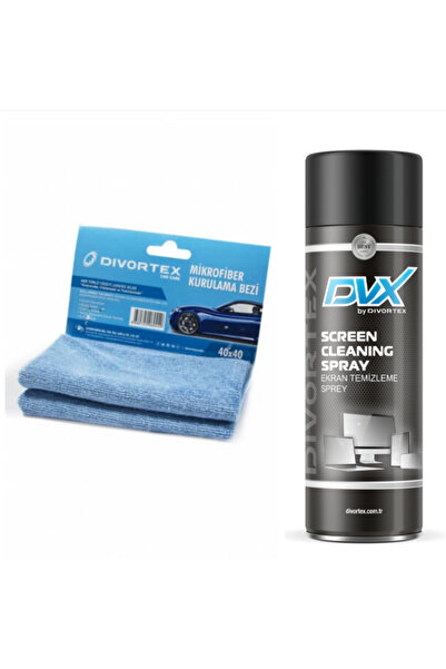 Divortex Lcd, Tft, Led, Plazma Ekran Temizleme Ve Mikrofiber Bez