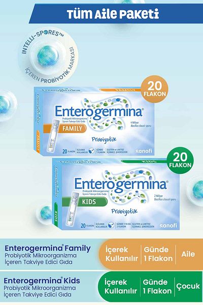 Enterogermina 2B_20 Vial & 4B_20 Vial Super Family Pack