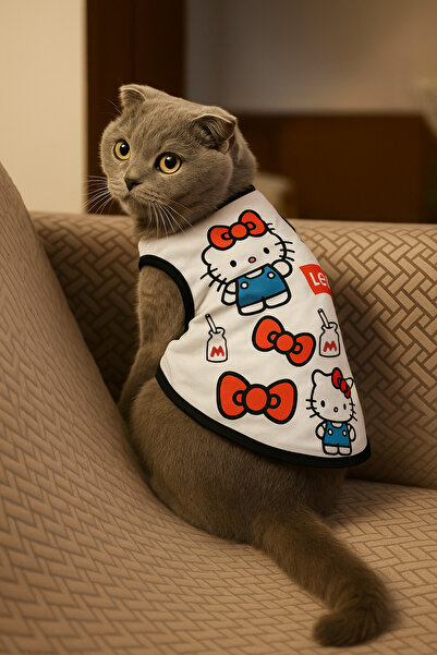 Monopetz Yeni Sezon Güvende Hissettiren Köpek Ve Kedi Atleti - Hello Kitty