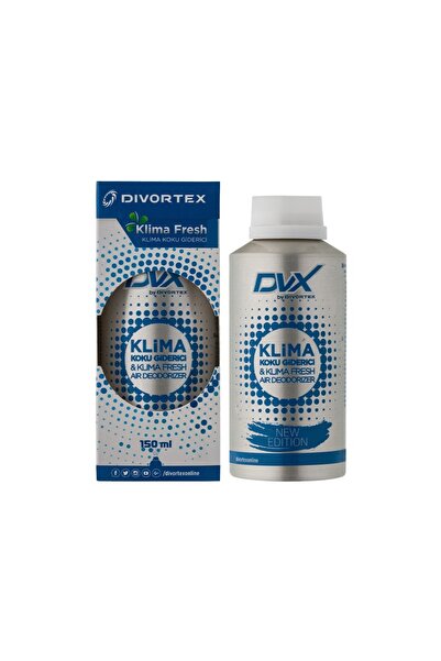 Divortex Klima Fresh Temizleyici (Klima Bombası) 150 Ml x 3 Adet