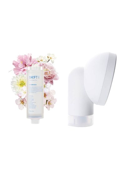 SHIFT Shower head with filter shift scent Blossom healthy for the family with vitamins and moisturizing powder for hair and skin