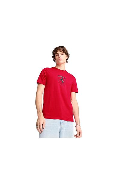 Puma Ferrari Race Tonal Kırmızı Unisex Kısa Kol T-Shirt