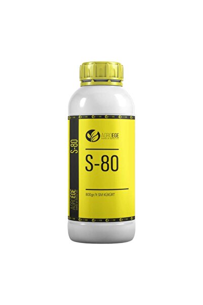 AGROEGE Sıvı Kükürt S80 (PH DÜZENLEYİCİ-TUZLULUK GİDERİCİ-KİREÇ KIRICI) 1 Litre