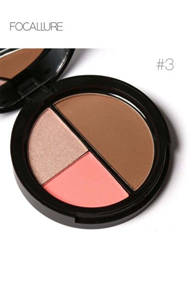 Focallure أحمر الخدود وتحديد الوجه بلمسة نهائية ناعمة تدوم طويلاً