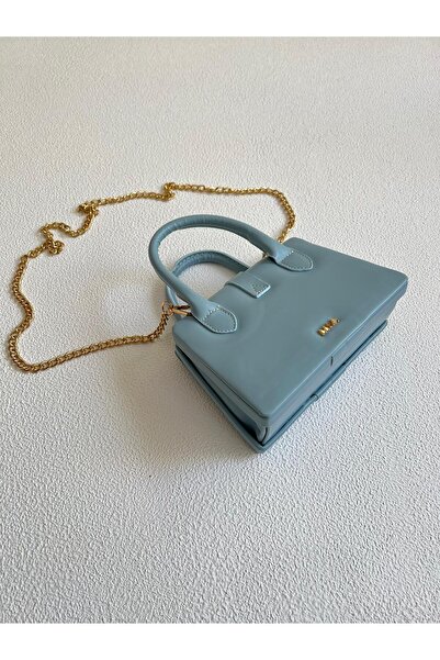Mia Collection Lara Model El Ve Kadın Omuz Çantası Mavi