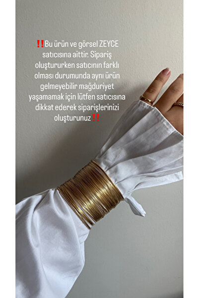 ZEYCE مشبك سلك سميك من جولد تريند (يمكن تركيبه على الكولا أو اللحم وقابل للتع...