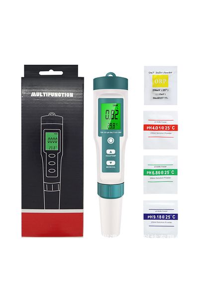 oemco Professional 7-in-1 Water Quality Tester (PH/TDS/EC/ORP/SG/Salinity/Temperature)