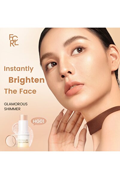 Focallure Bronzer Stick Waterproof Long-Lasting Natural Brightening Face Contour Concealer Makeup Co