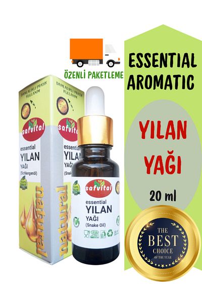 safvital Snake Oil Essential Aromatic 20 ml - Anti-Hair Loss Care Formula (Snake Oil) (20ml)