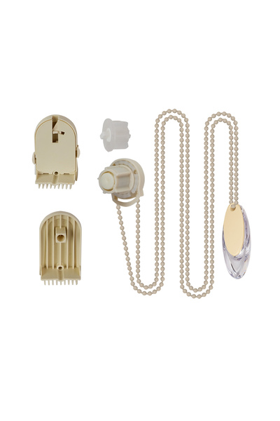 MEKSTOR Zebra & Stor Perde Mekanizma Tamir Seti - 3,7 Cm Kasaya Uyumlu ( Krem )