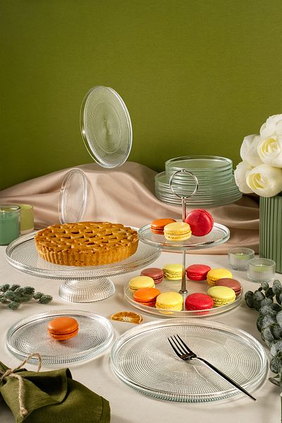 Fecra Loren 14 Piece Serving and Presentation Set Natural