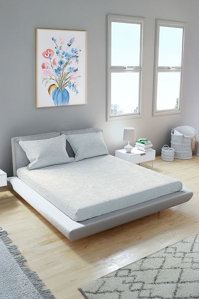 Arte Cotone Elastic Fitted Double Ranforce Sheet Set / with Pillow Case