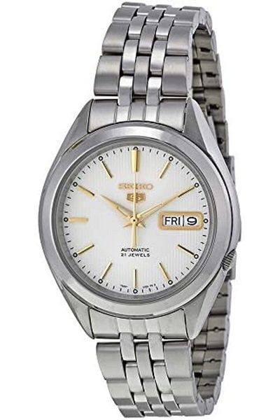 Seiko Seiko 5 Men's Automatic Watch (Days of the Week in Arabic) - Snkl17k1