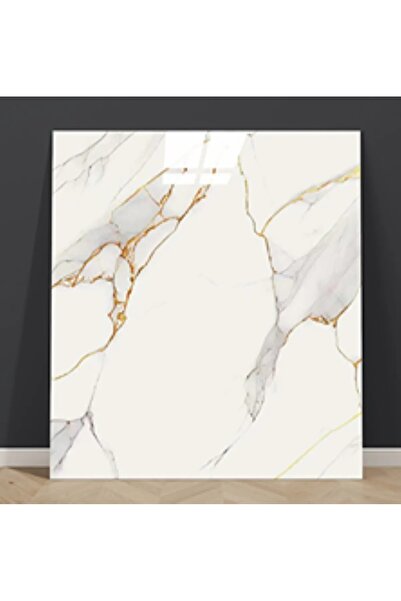 UKAB Kendinden Yapışkanlı Mermer Desenli Pvc Karo Panel 60x120 Cm (0,72 m²) B...