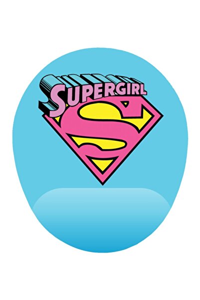 iF Dizayn Supergirl Tasarım Bilek Destekli Mouse Pad Ergonomik Kaymaz Taban M...