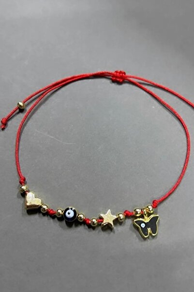 fullcontrol Kırmızı Ip Şanş Bilekliği