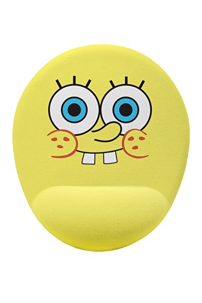 iyi fikirler Sünger Bob Bilek Destekli Mouse Pad Ergonomik Kaymaz Taban Mouse...