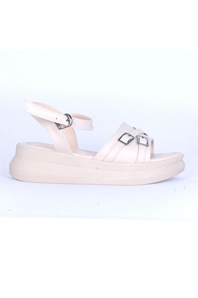 moda ayakkabım Pantofi de modă 147 Sandale ortopedice pentru femei cu cataramă