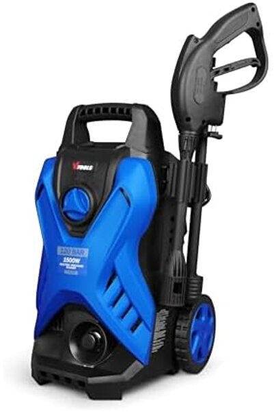 Generic 120 Bar Electric Pressure Washer With 2 Wheels, 5 Meter Hose, Soap Dispenser, 1500 Watt, Auto wash