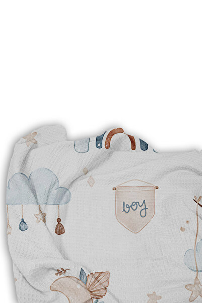 Bebişim Halı Teddy Bear Single Children's Pique Pillow with Case