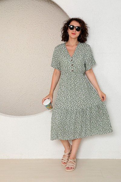 DONNA LISSA Donna Li̇ssa Women's Flower Dress