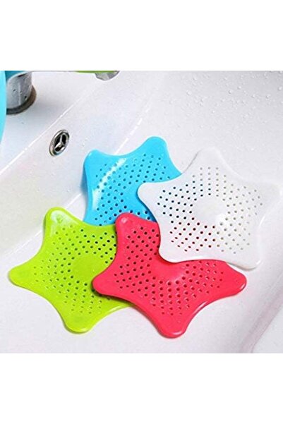 Generic Star Sink and Bathroom Drain Filter/ Hair Catcher/ Sink Filter Coater/ Hair Stopper Bath Plug Plunge