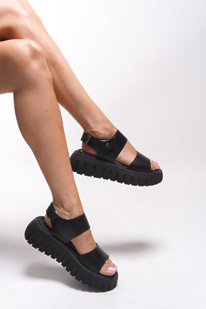 Riccon Dámské sandály0012601 Černé