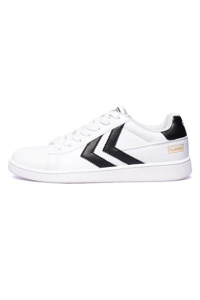 hummel Club-a Archive Studio Pu White & Black Ανδρικά Casual Αθλητικά Παπούτσια