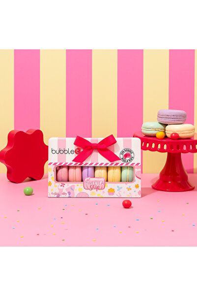 Bubble T Sweetea Macaron Banyo Topu Seti 5 X 50 gr