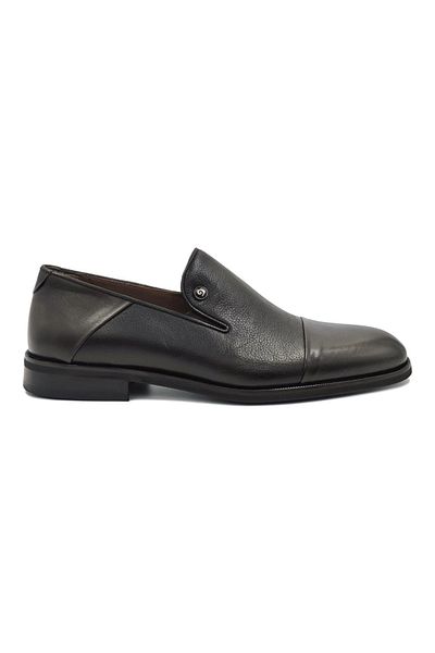 Pierre Cardin 10411 Μοντέλο Ανδρικά Παπούτσια από Γνήσιο Δερμάτινο Μαύρα Classic