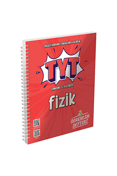 Murat Yayınları TYT Fizik Öğrencim Defteri