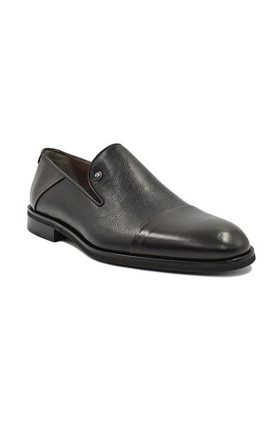 Pierre Cardin 10411 Μοντέλο Ανδρικά Παπούτσια από Γνήσιο Δερμάτινο Μαύρα Classic
