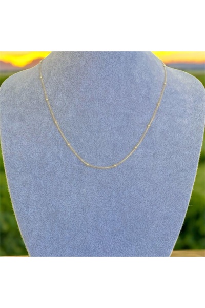 ZEYLİZ JEWELS Tuelataki Dorika Model Xuping Kolye 14 Ayar Renginde