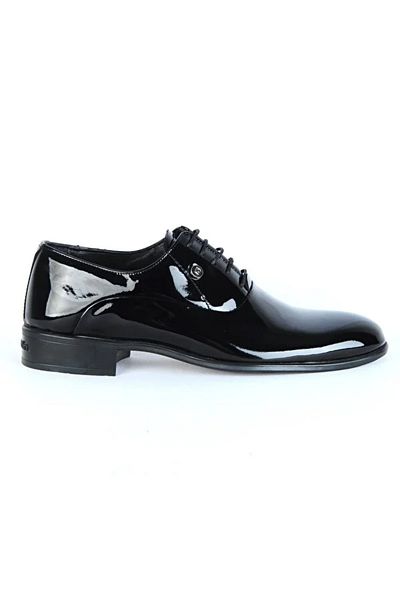 Pierre Cardin 7017 Pantofi clasici pentru bărbați Groom Negri