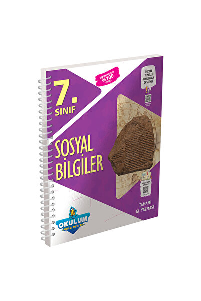 Murat Yayınları 7.Sınıf Sosyal Bilgiler Akıllı Defter El Yazmalı