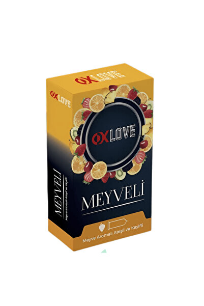 OXLOVE Meyve Aromalı Prezervatif 10'lu