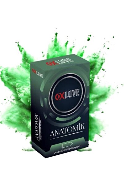 OXLOVE Anatomik Tırtıklı Prezervatif 10'lu