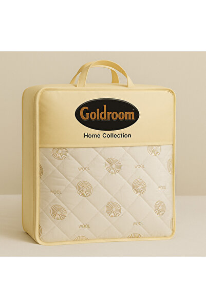 GOLDROOM Home YÜN YORGAN %100 PAMUK %100 YÜN ÇİFT KİŞİLİK