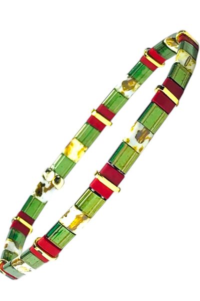 NAZLI TAKILAR "Bohemian Rhapsody" New Year's Colorful Elastic Bracelet