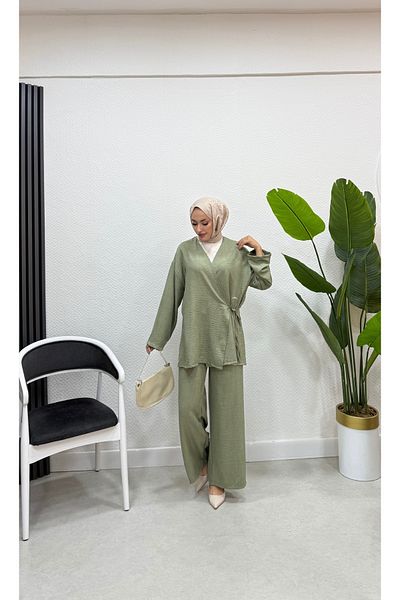 HB MODA COLLECTİON Tie-Up Linen Set