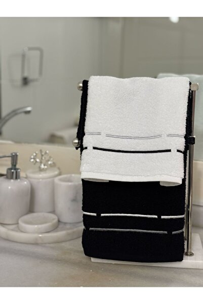 Nur Homing مجموعة منشفة الخيزران من لاين، قطعتين