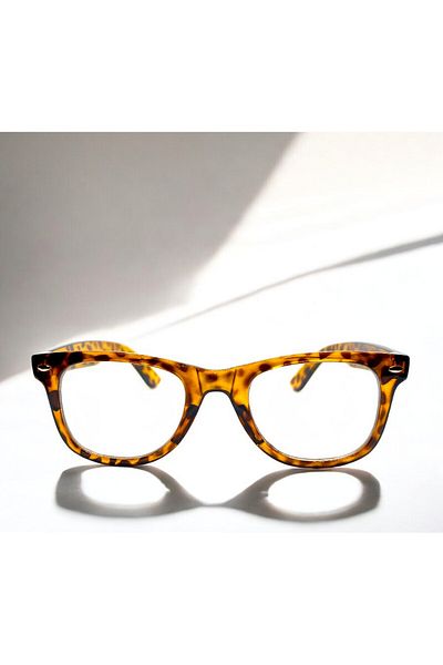 MİSE Leopard Frame Transparent Glass Blue Light New Season Trend Glasses