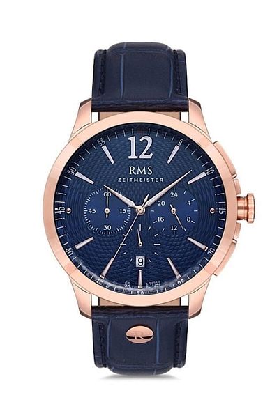 Grand Romanson Navy Blue Men's Wristwatch Gr.1.Ag1259.04