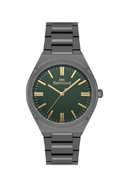 Belmond Srl1100.660 Metallic & Green Steel Cord Women Wrist Watch
